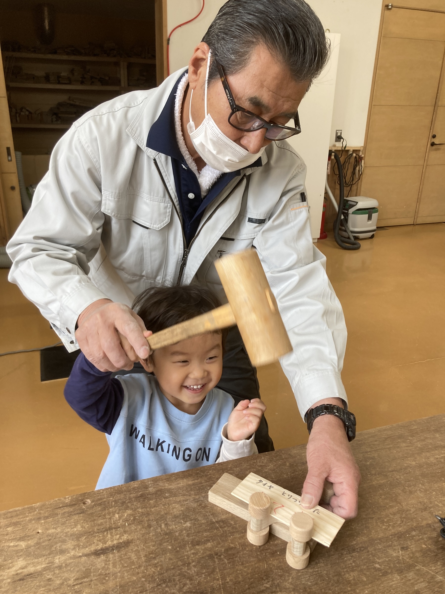 果夢林の館のクラフト体験工房